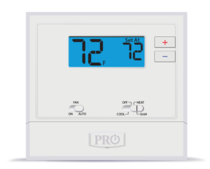 Pro1 T621-2 Heat Pump/Conventional Thermostat - 600 Series